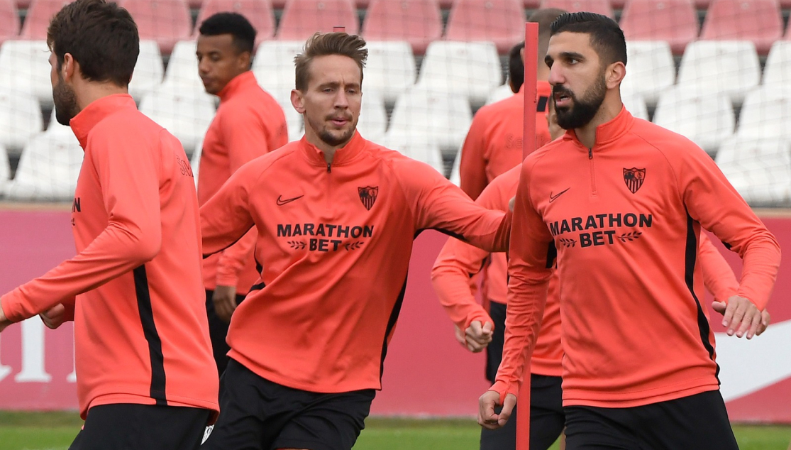 Entrenamiento del Sevilla FC del 23 de octubre 