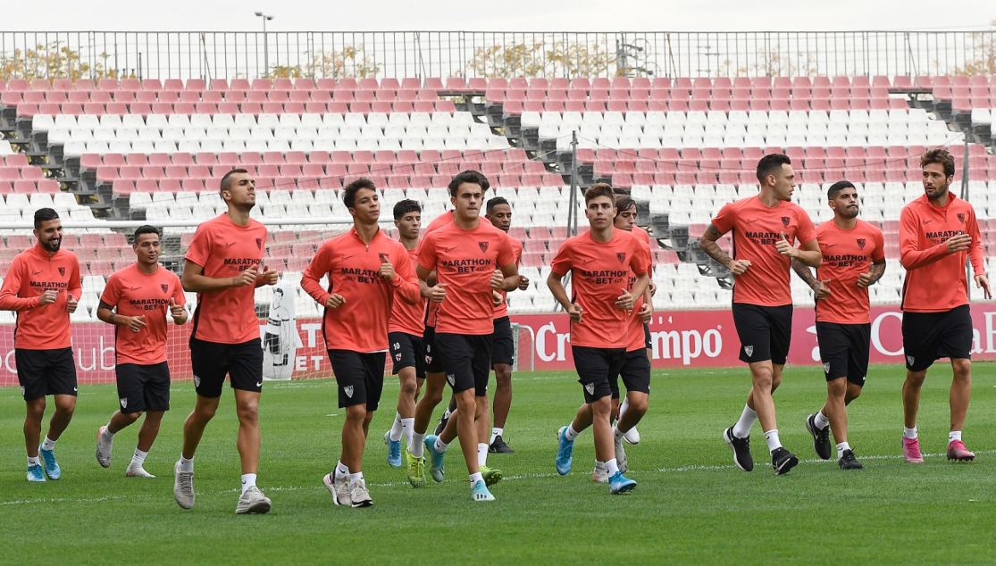 Entrenamiento del Sevilla FC del jueves 31 de octubre 