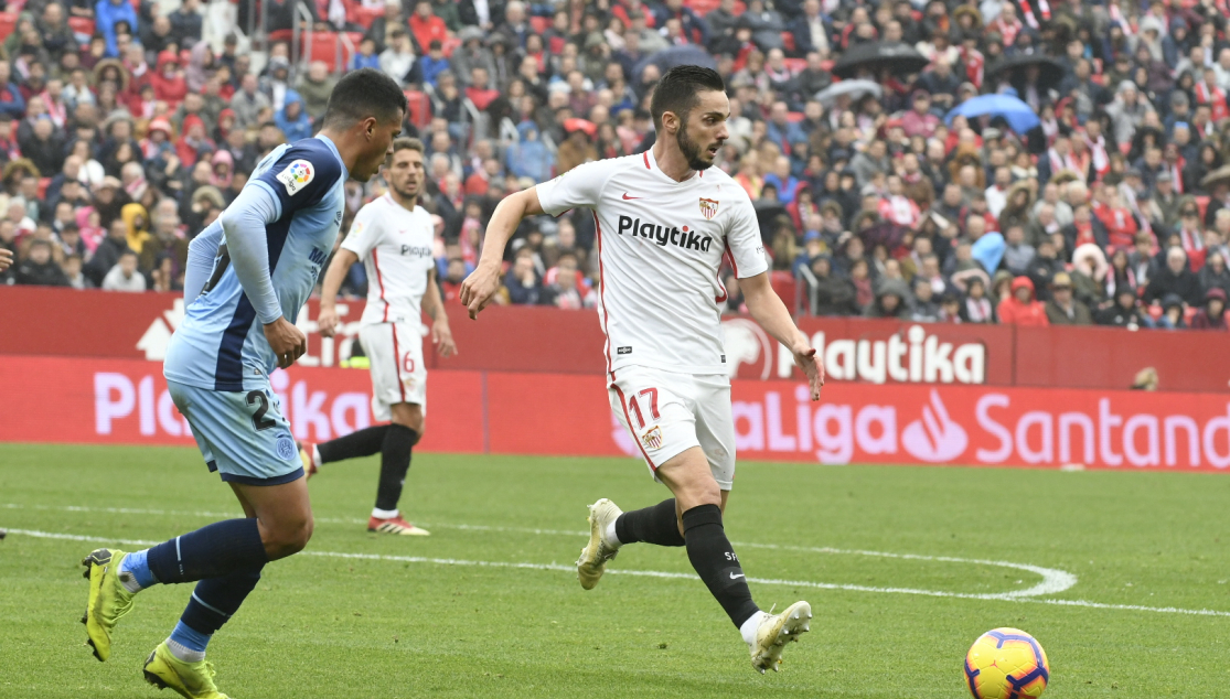 Sarabia ante el Girona