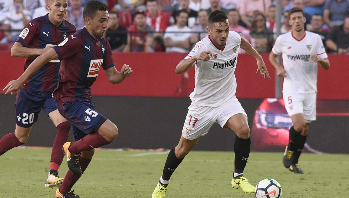 Pablo Sarabia, jugador del Sevilla FC