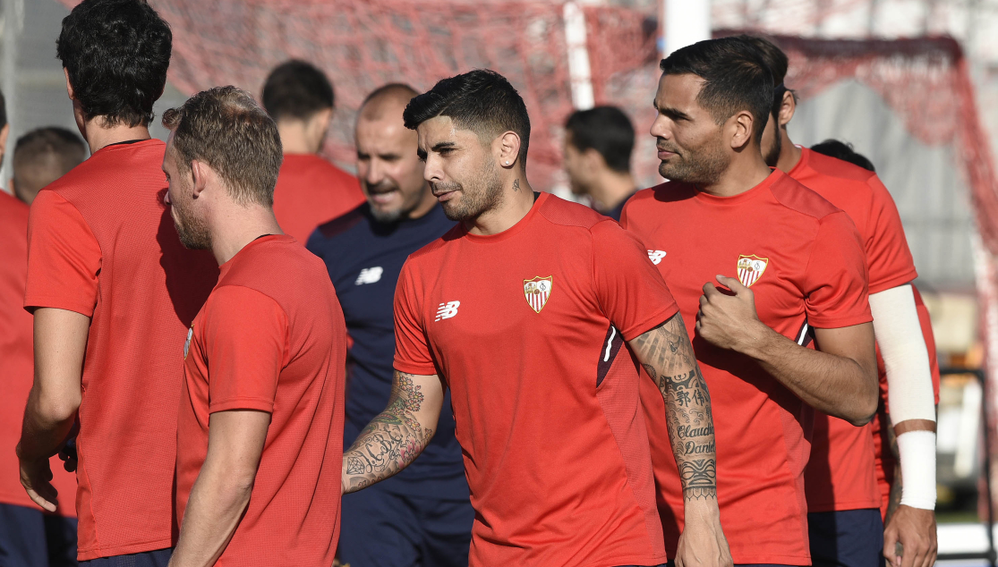 Entrenamiento en la ciudad deportiva