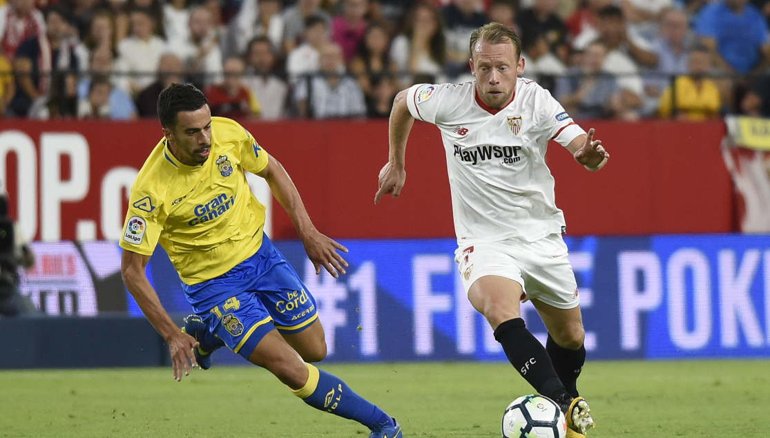 Krohn-Dehli, jugador del Sevilla FC