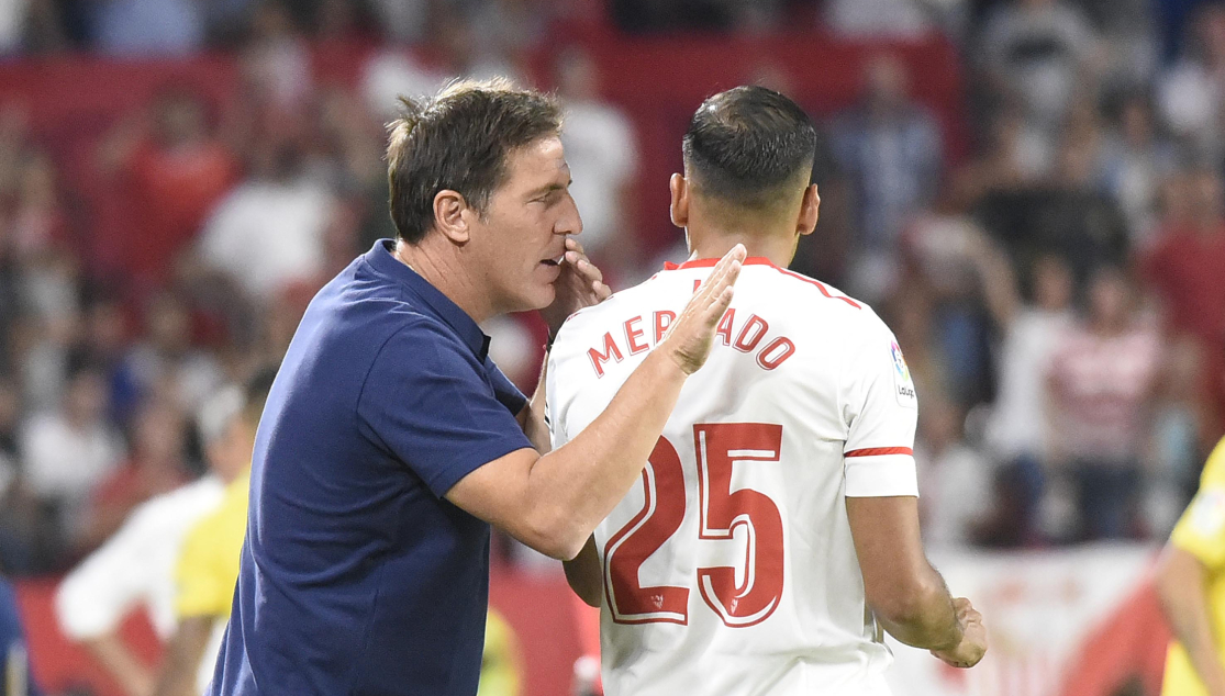 Eduardo Berizzo, técnico del Sevilla FC