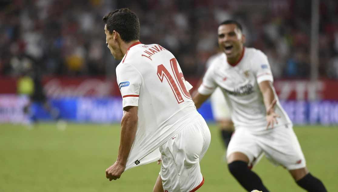 Jesús Navas y Mercado del Sevilla FC