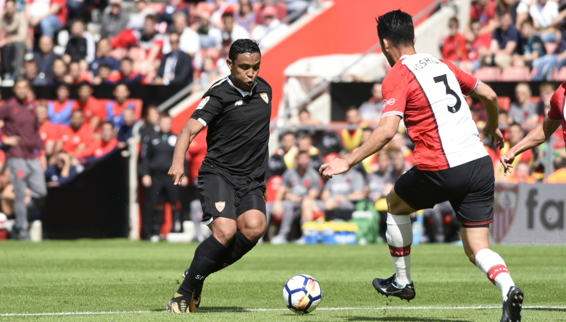 Muriel, jugador del Sevilla FC