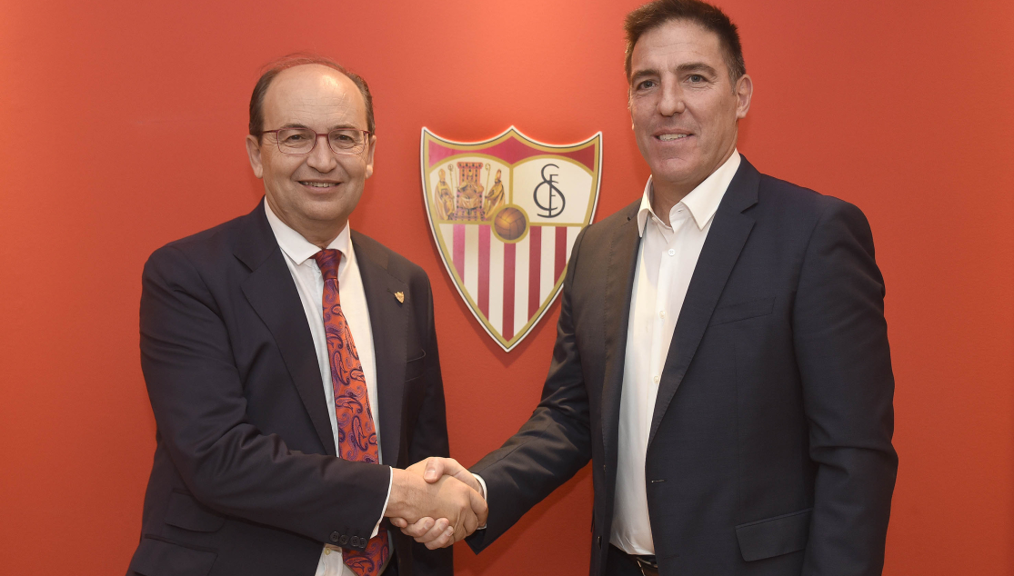 Eduardo Berizzo y José Castro