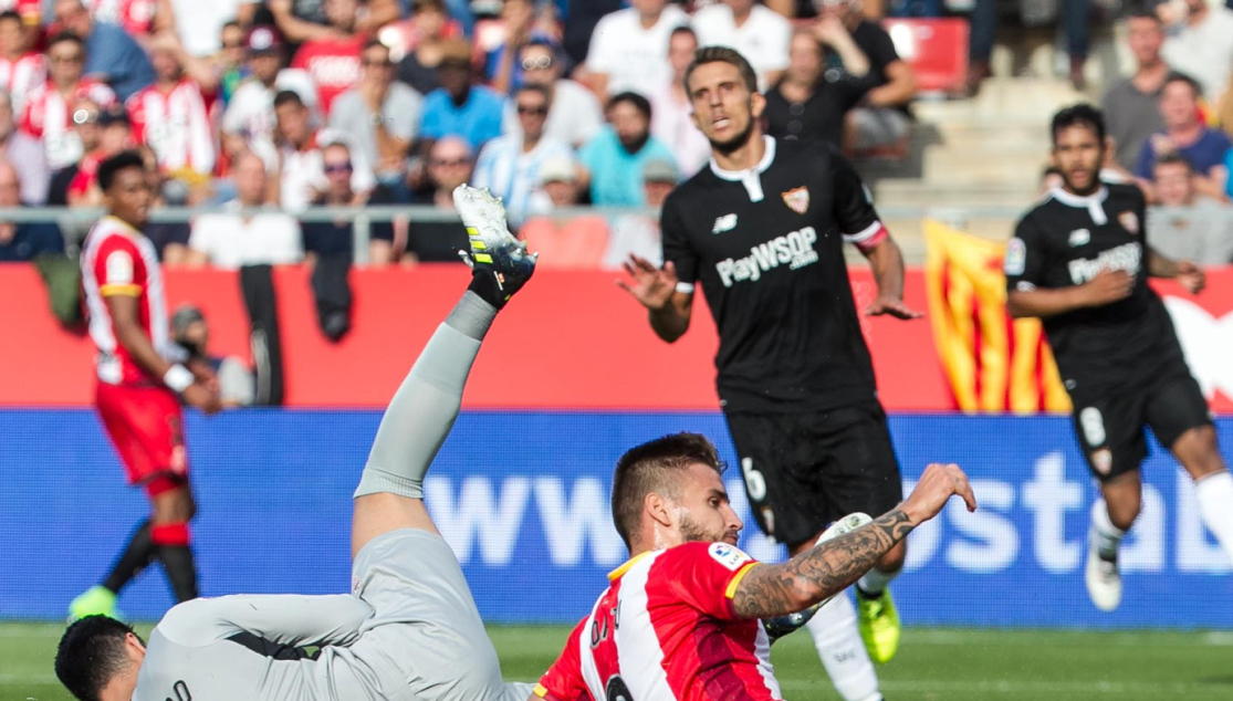 Carriço del Sevilla FC ante el Girona