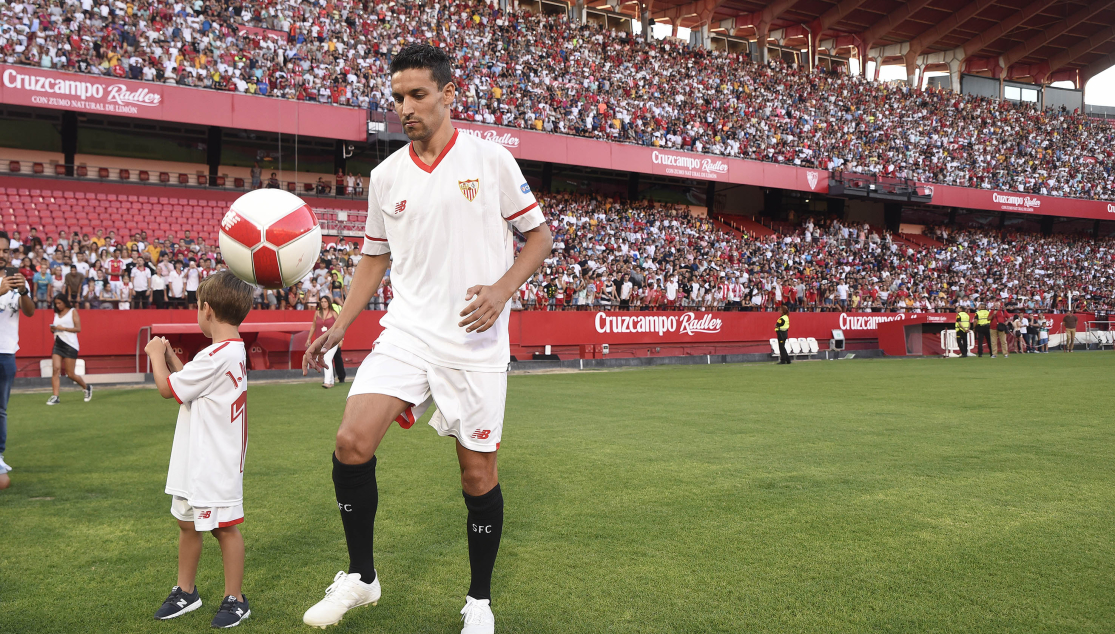 Navas en su presentación oficial