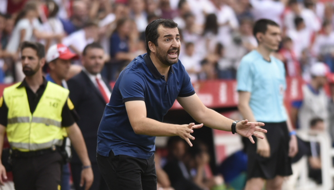 Diego Martínez entrenador del Sevilla Atlético