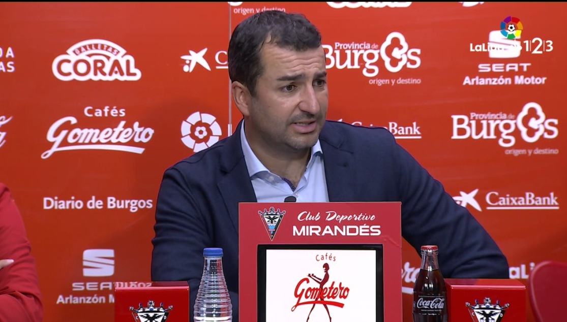 Diego Martínez entrenador del Sevilla Atlético