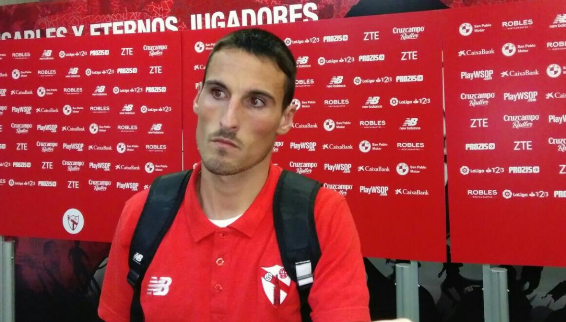 Fede San Emeterio jugador Sevilla Atlético