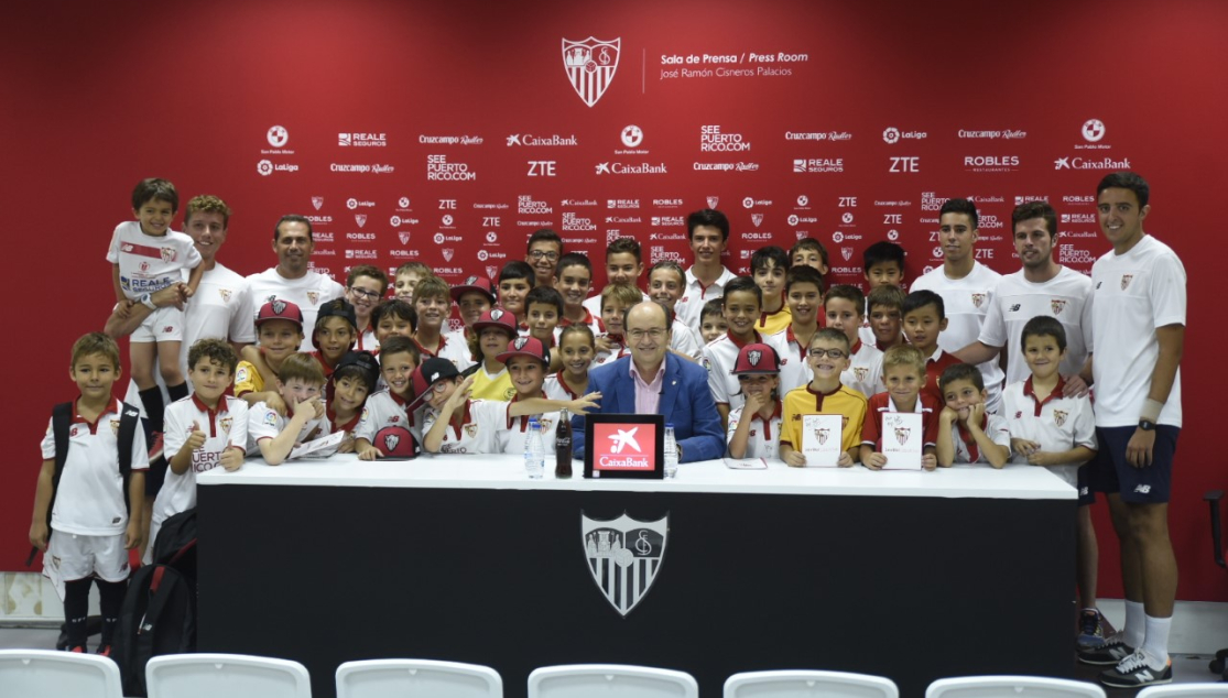 Charla con tu ídolo con el presidente del Sevilla FC José Castro