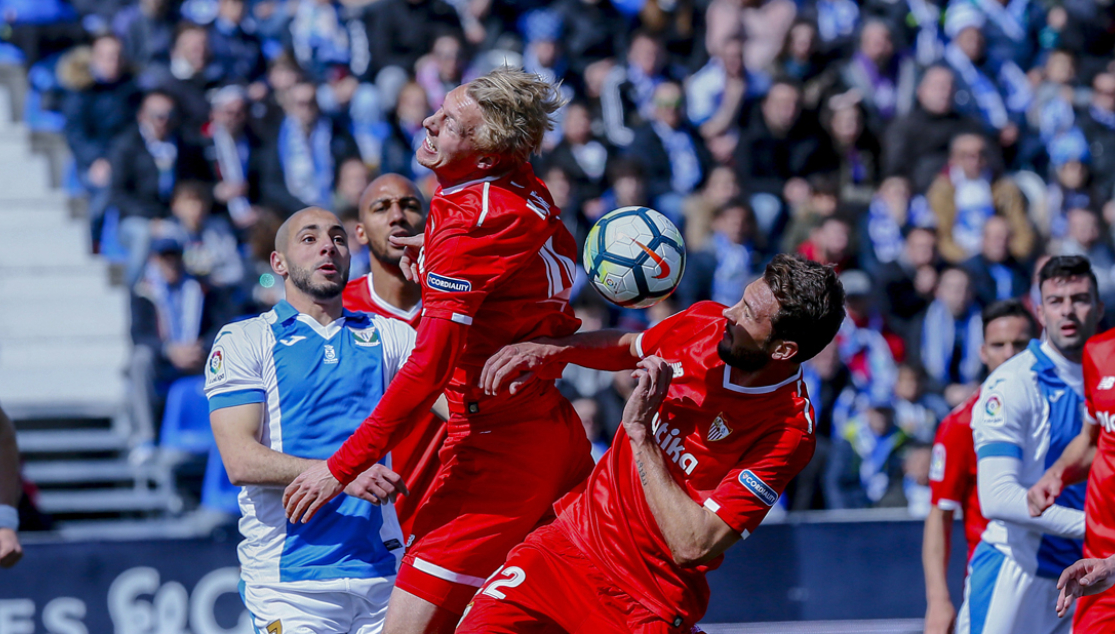 Franco Vázquez en el Leganés-Sevilla FC 