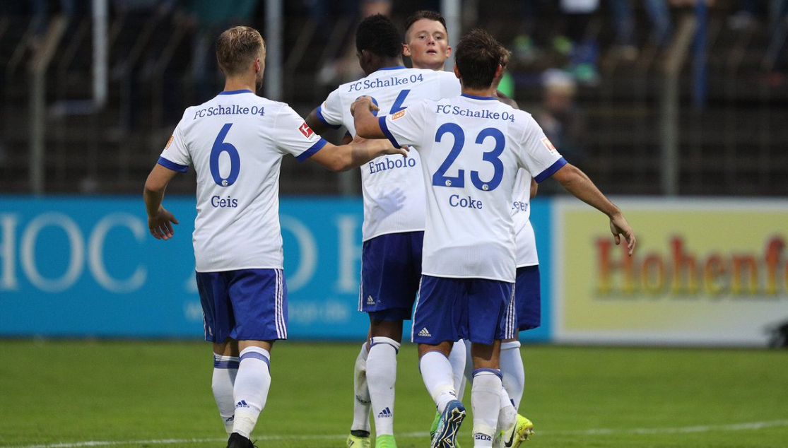 Coke y Geis en el Schalke 04