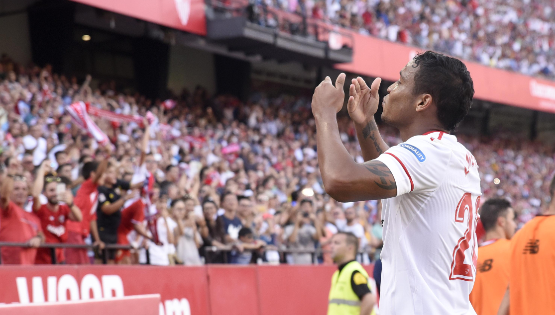 Gol de Muriel ante el Málaga