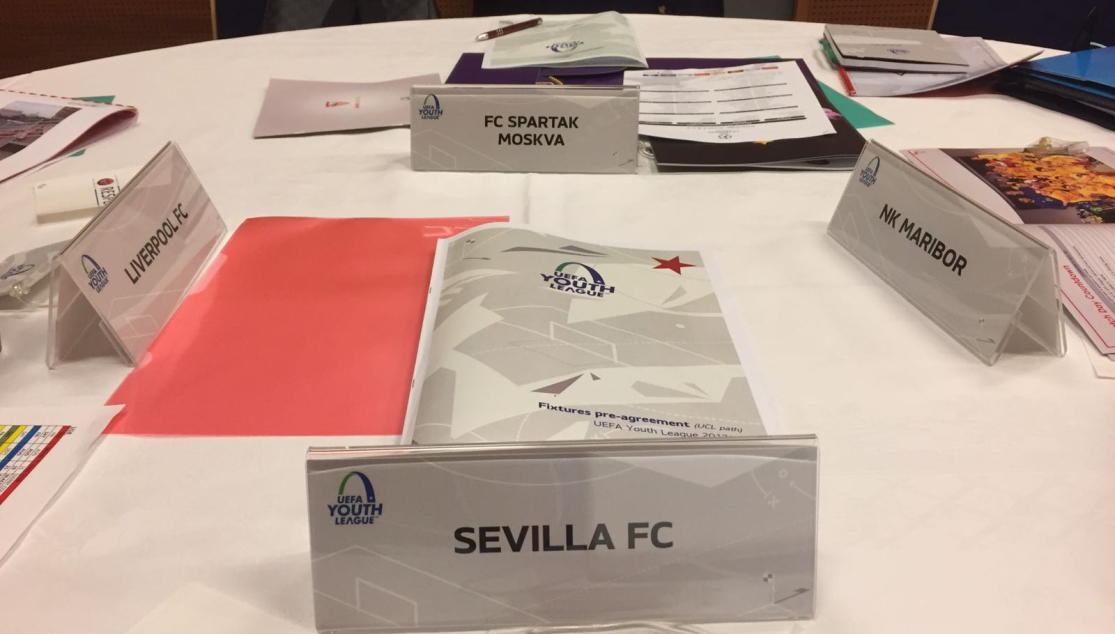 Rivales del Sevilla FC en la UEFA Youth League