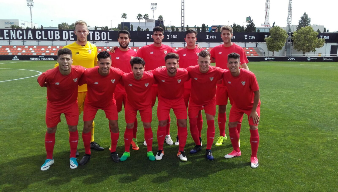 Once inicial del Sevilla FC Juvenil