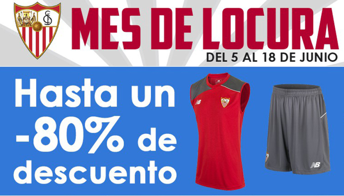 Ofertas en la tienda online del Sevilla FC