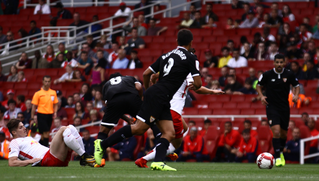 Nolito y Ben Yedder del Sevilla FC