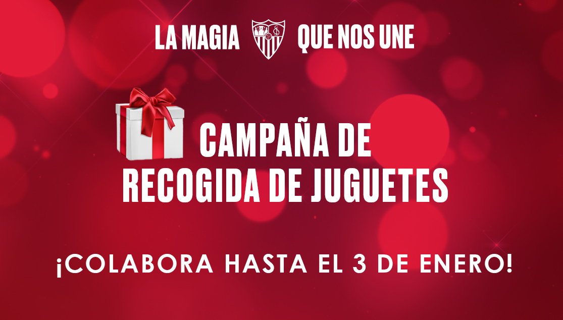 Recogida Juguetes Sevilla FC