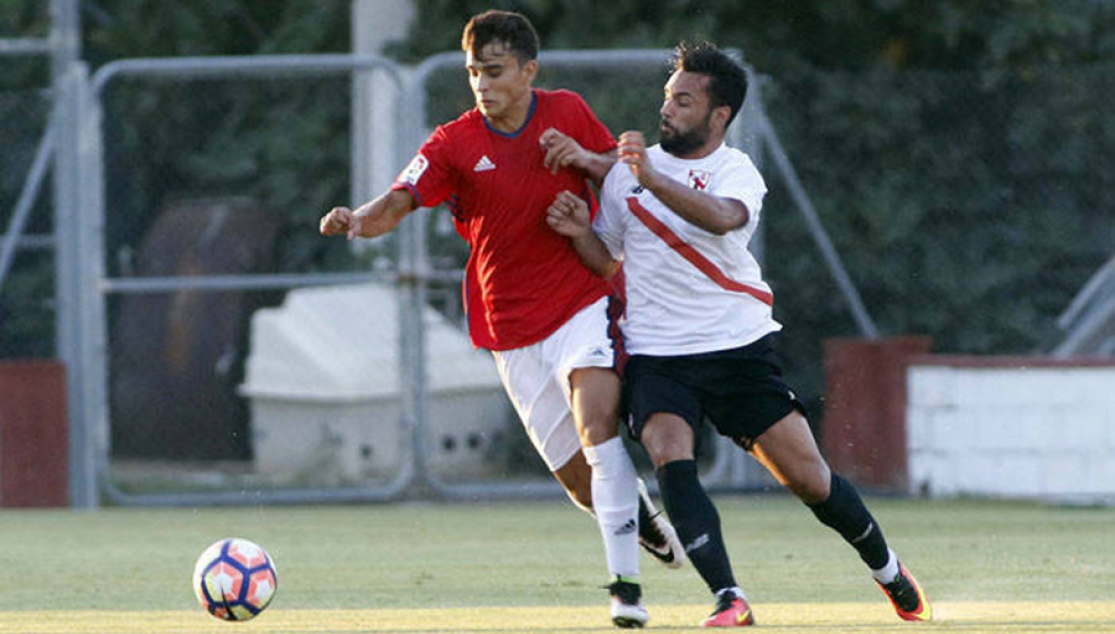 Partido amistoso entre Osasuna y Sevilla Atlético