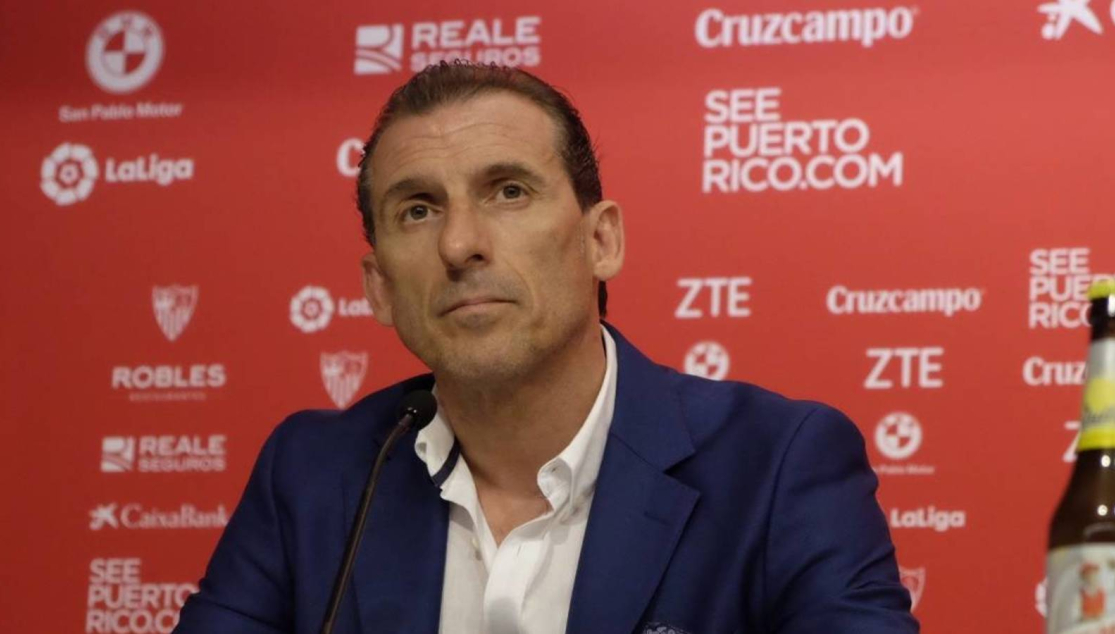 Óscar Arias director deportivo del Sevilla FC