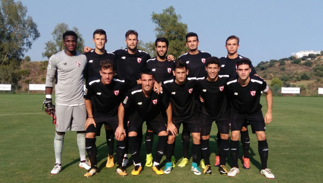 Once inicial del Sevilla Atlético