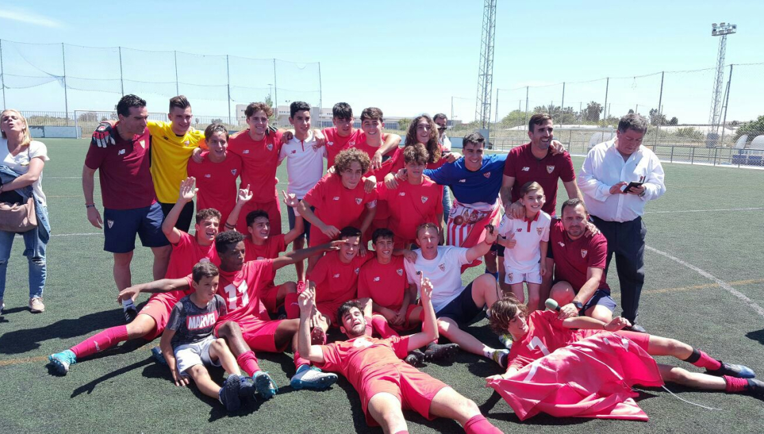 El Sevilla FC Cadete A campeón de Andalucía