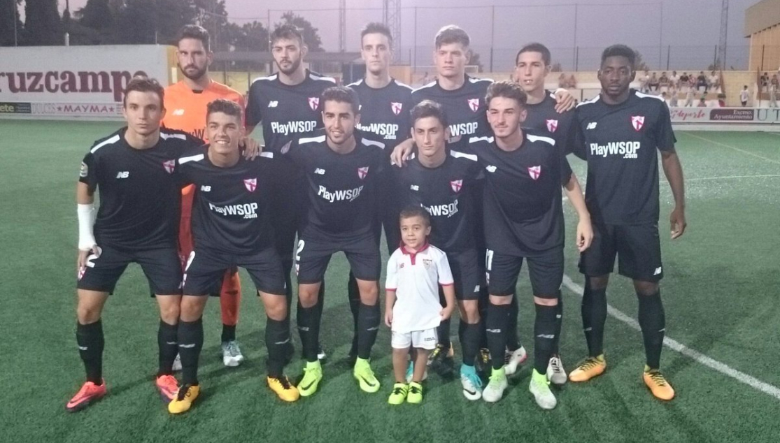 Once inicial del Sevilla Atlético en Utrera