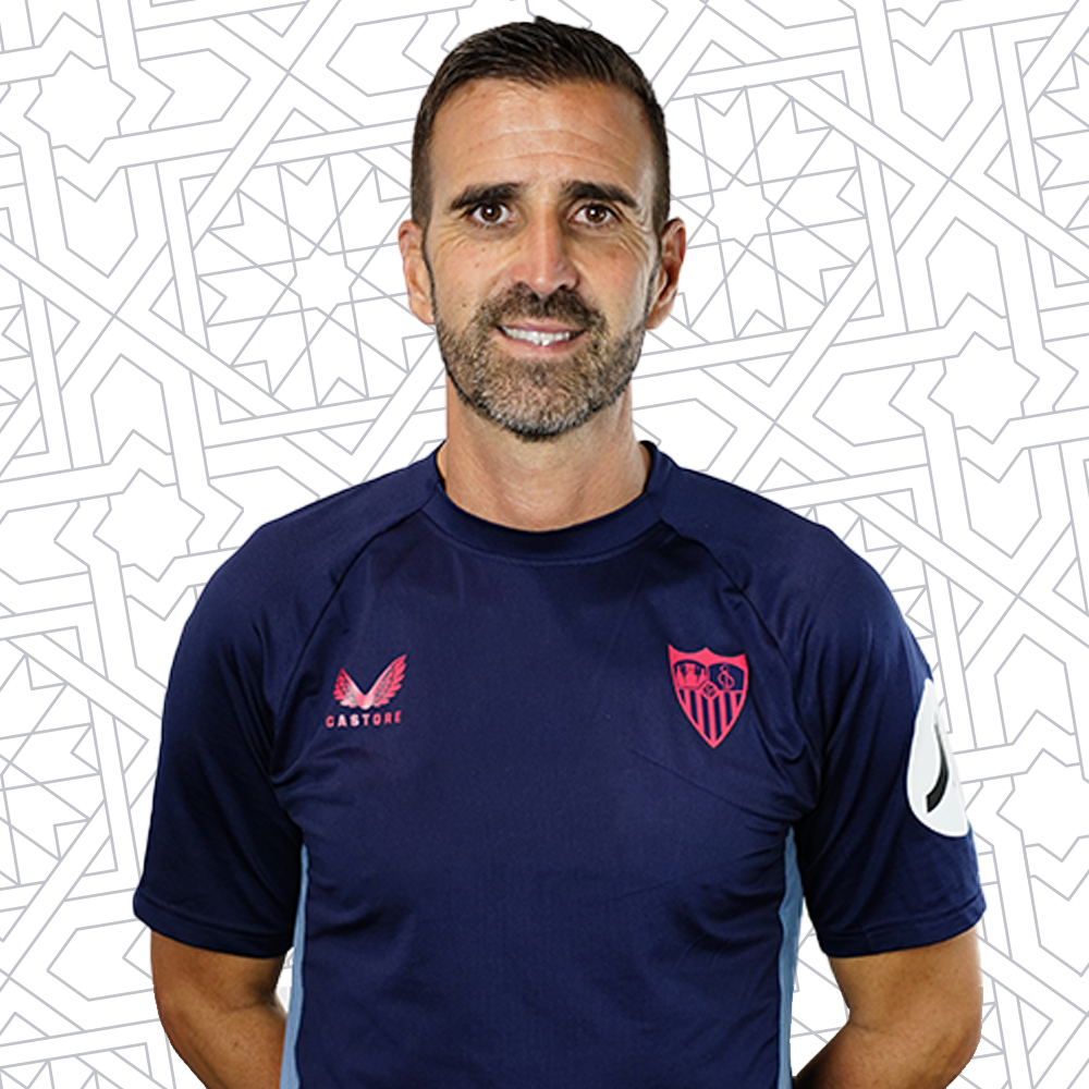 Juan Díaz ayudante técnico del primer equipo del Sevilla FC