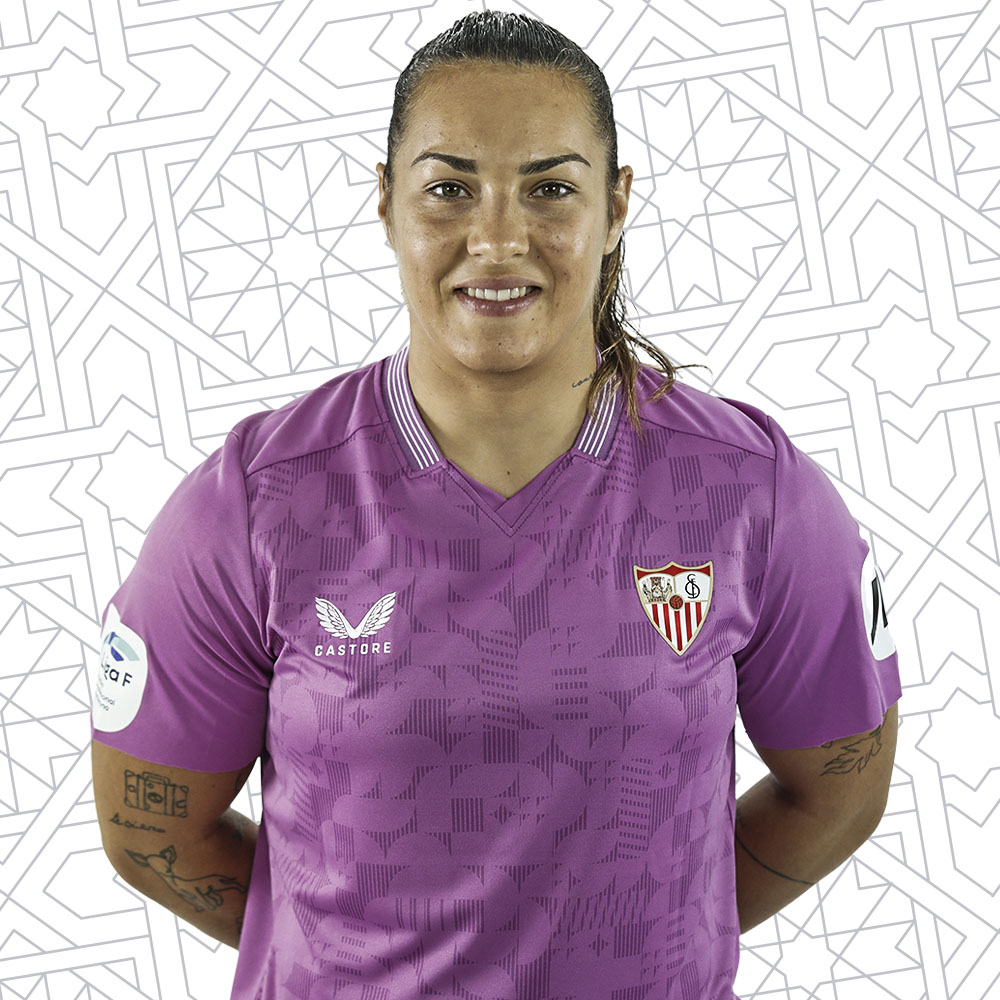 Aguirre portera del equipo femenino del Sevilla FC