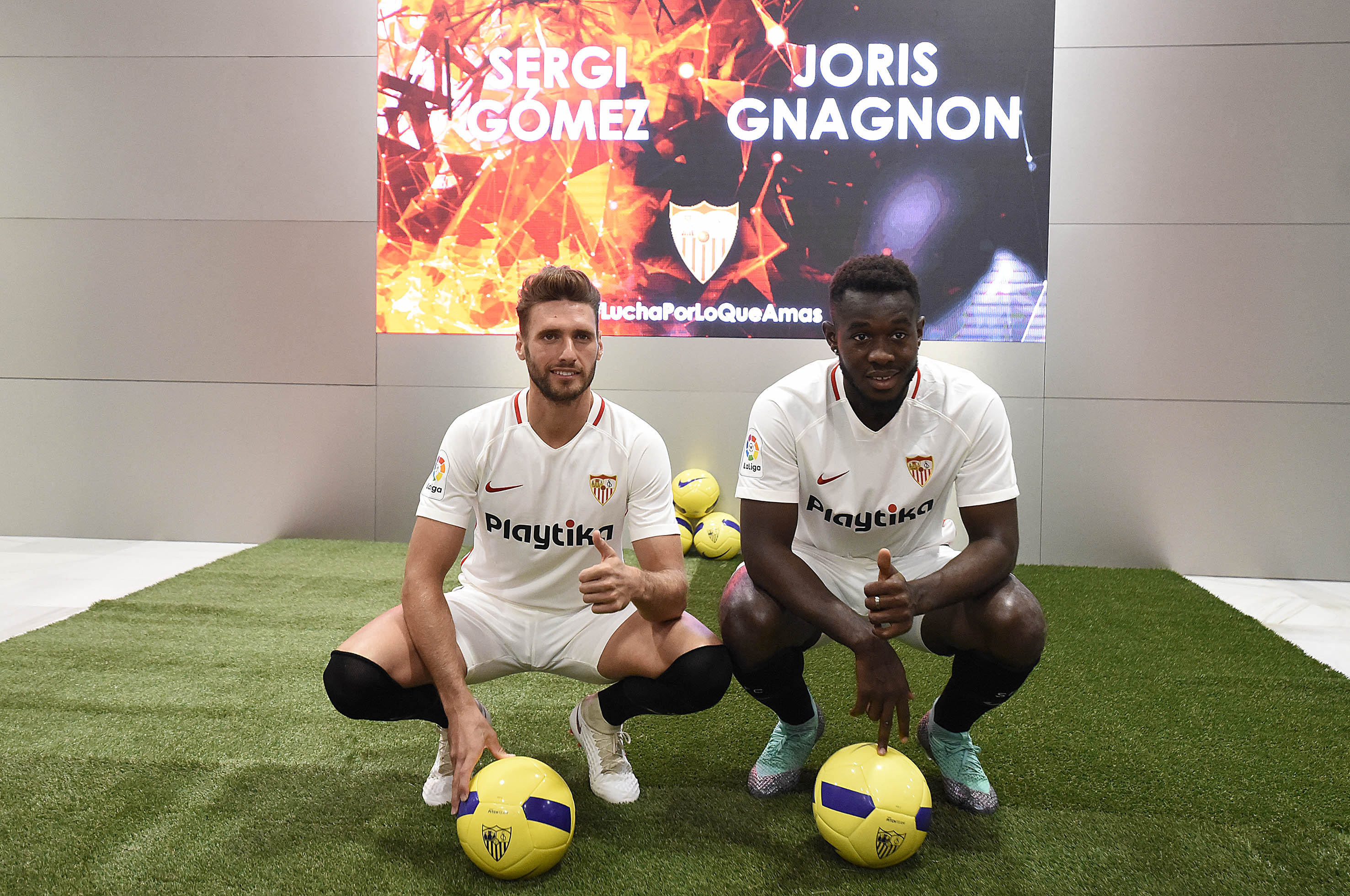 Presentación de Sergi Gómez y Joris Gnagnon