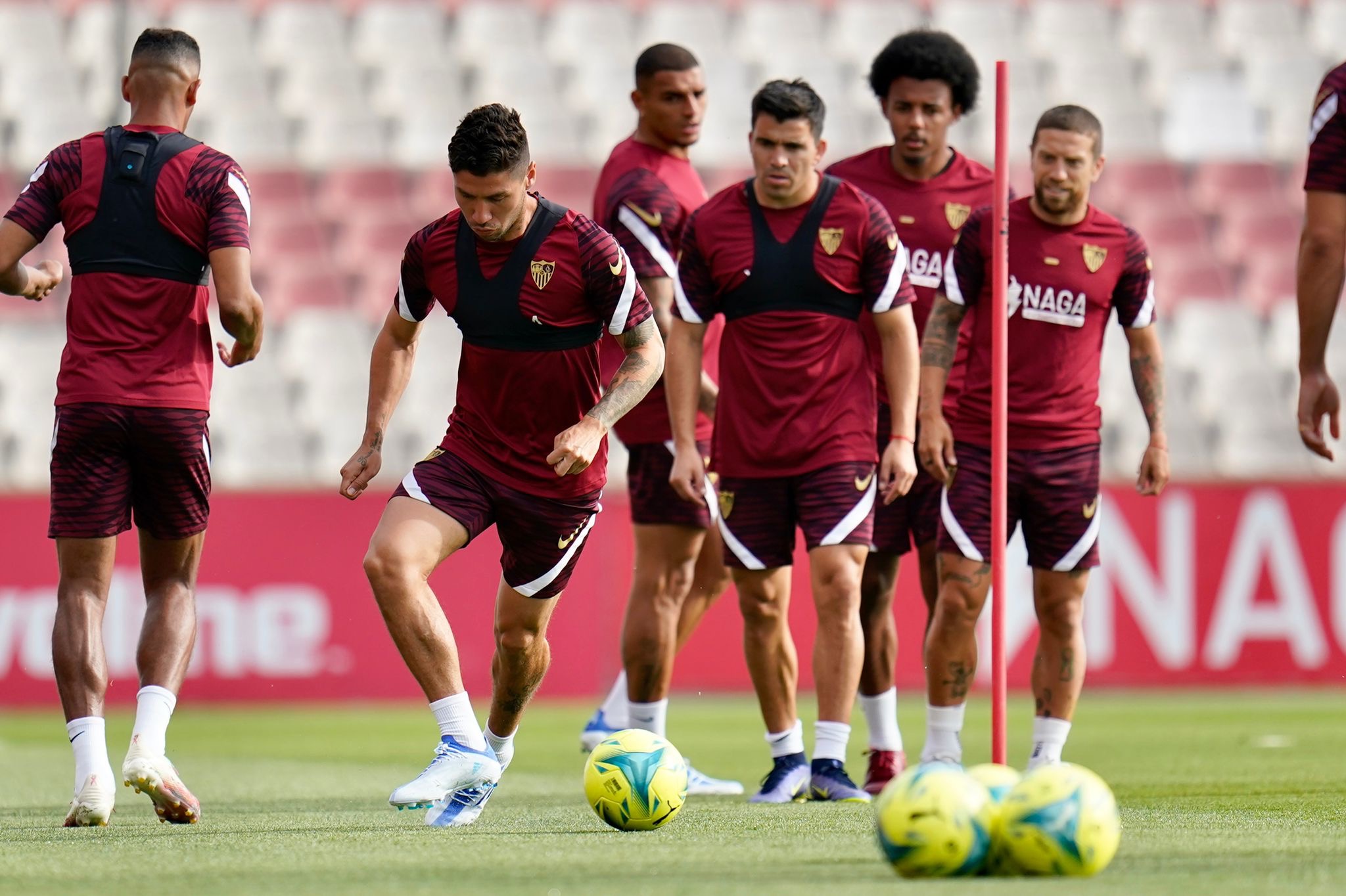 Entrenamiento Sevilla FC 