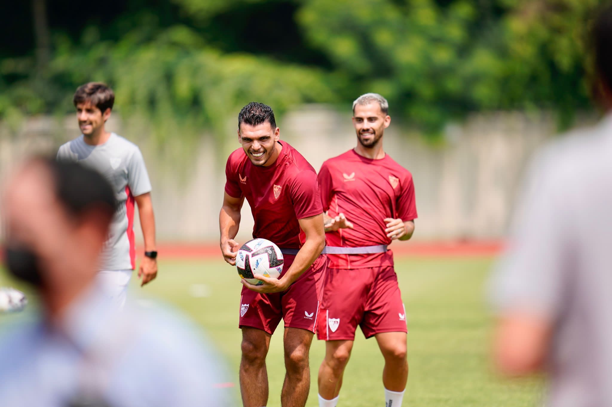 Entrenamiento Sevilla FC 