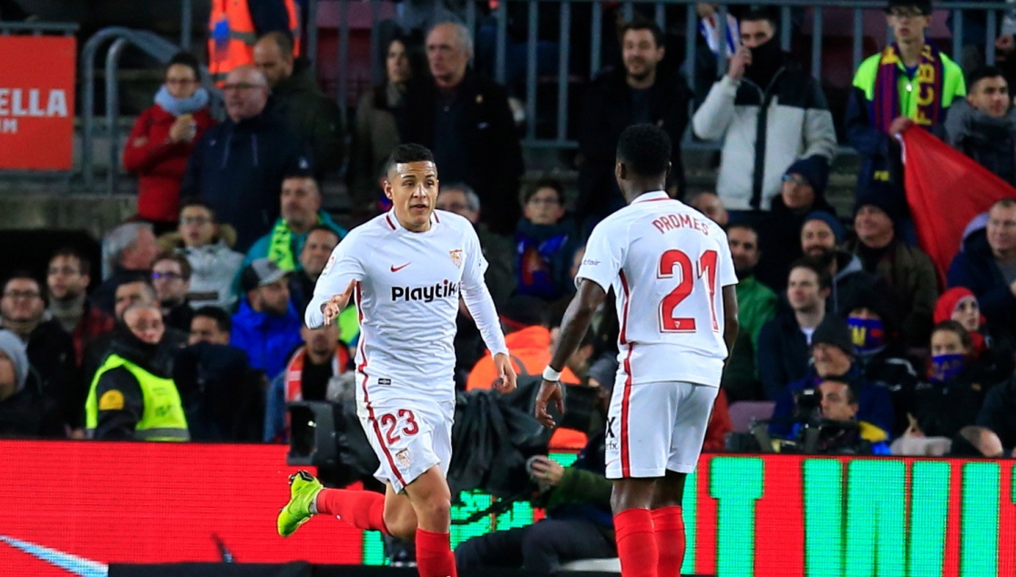 Arana marcó en el Camp Nou