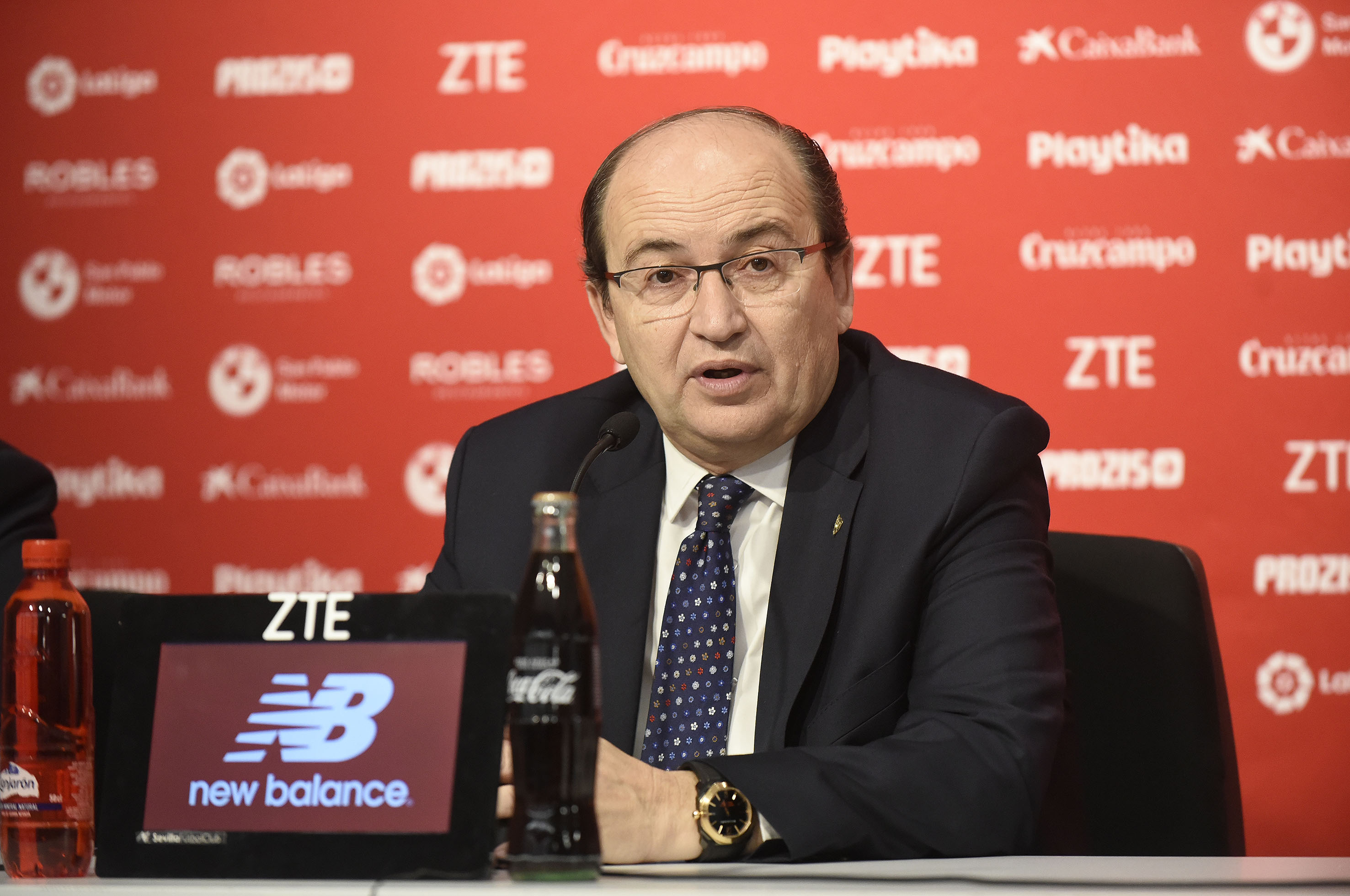 Castro durante la presentación de Caparrós 