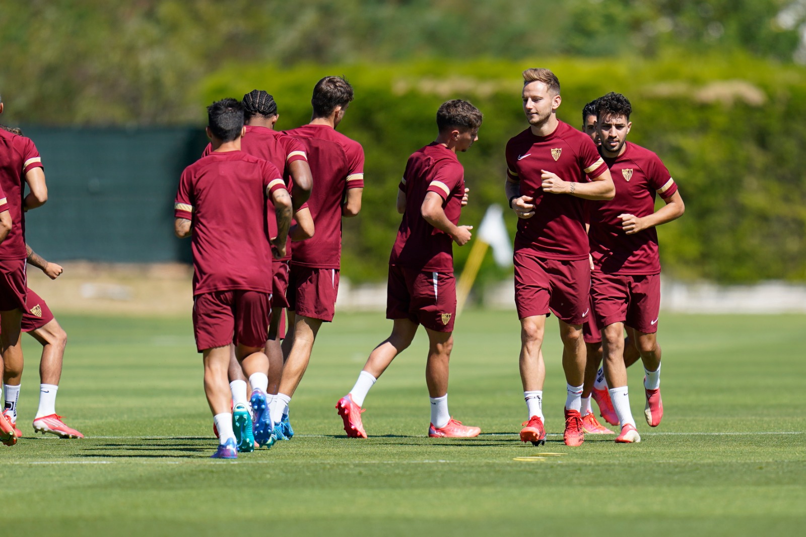 Entrenamiento Sevilla FC