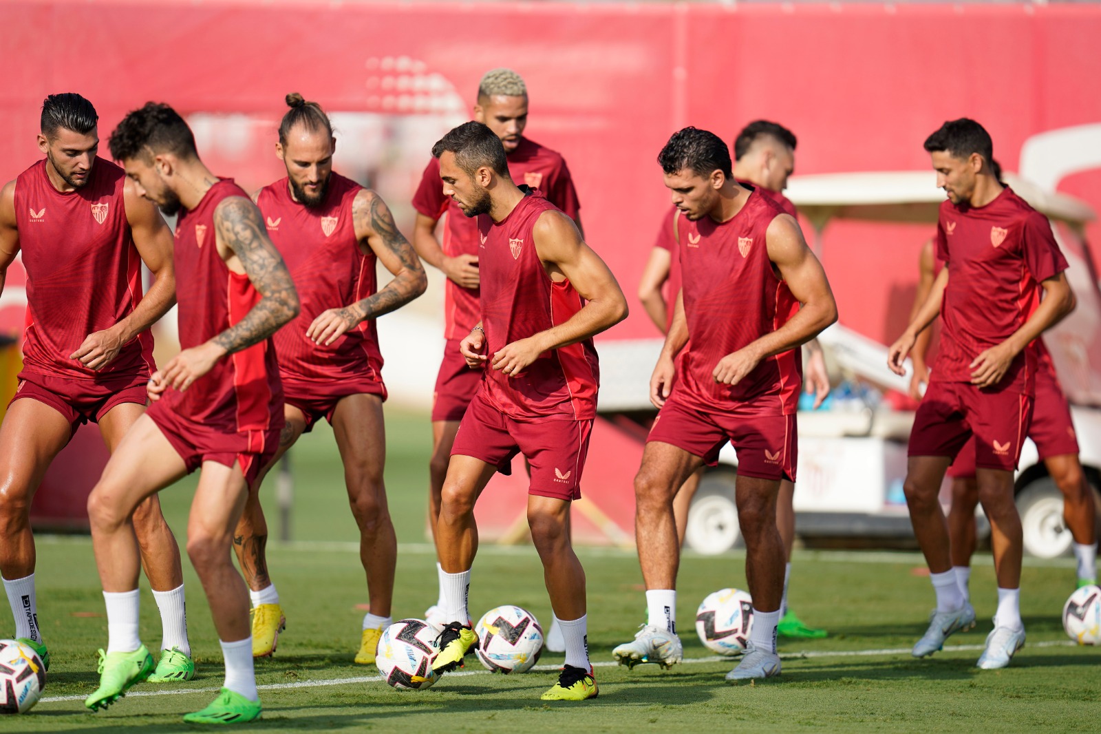 Entrenamiento Sevilla FC