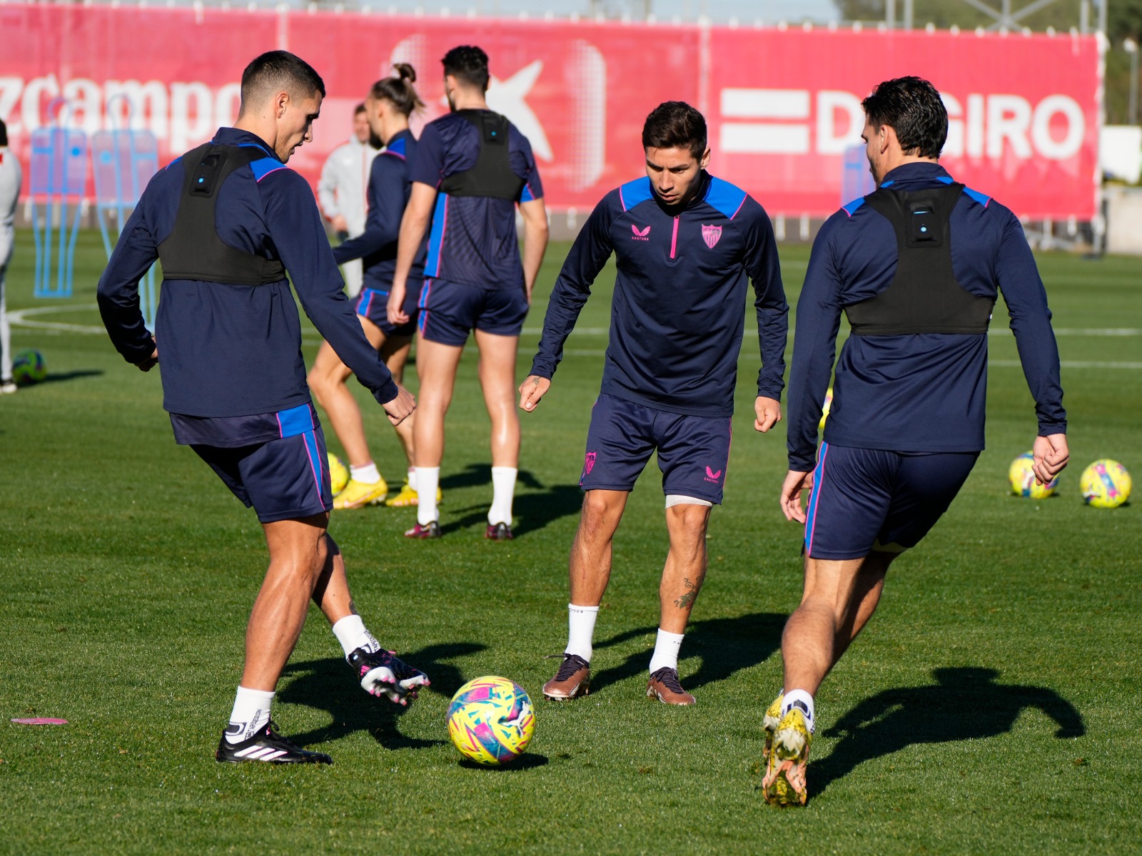 Entrenamiento Sevilla FC