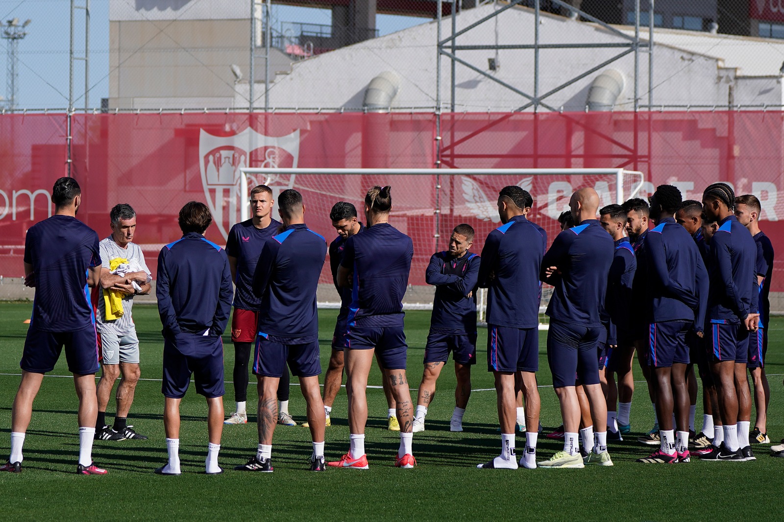 Entrenamiento Sevilla FC