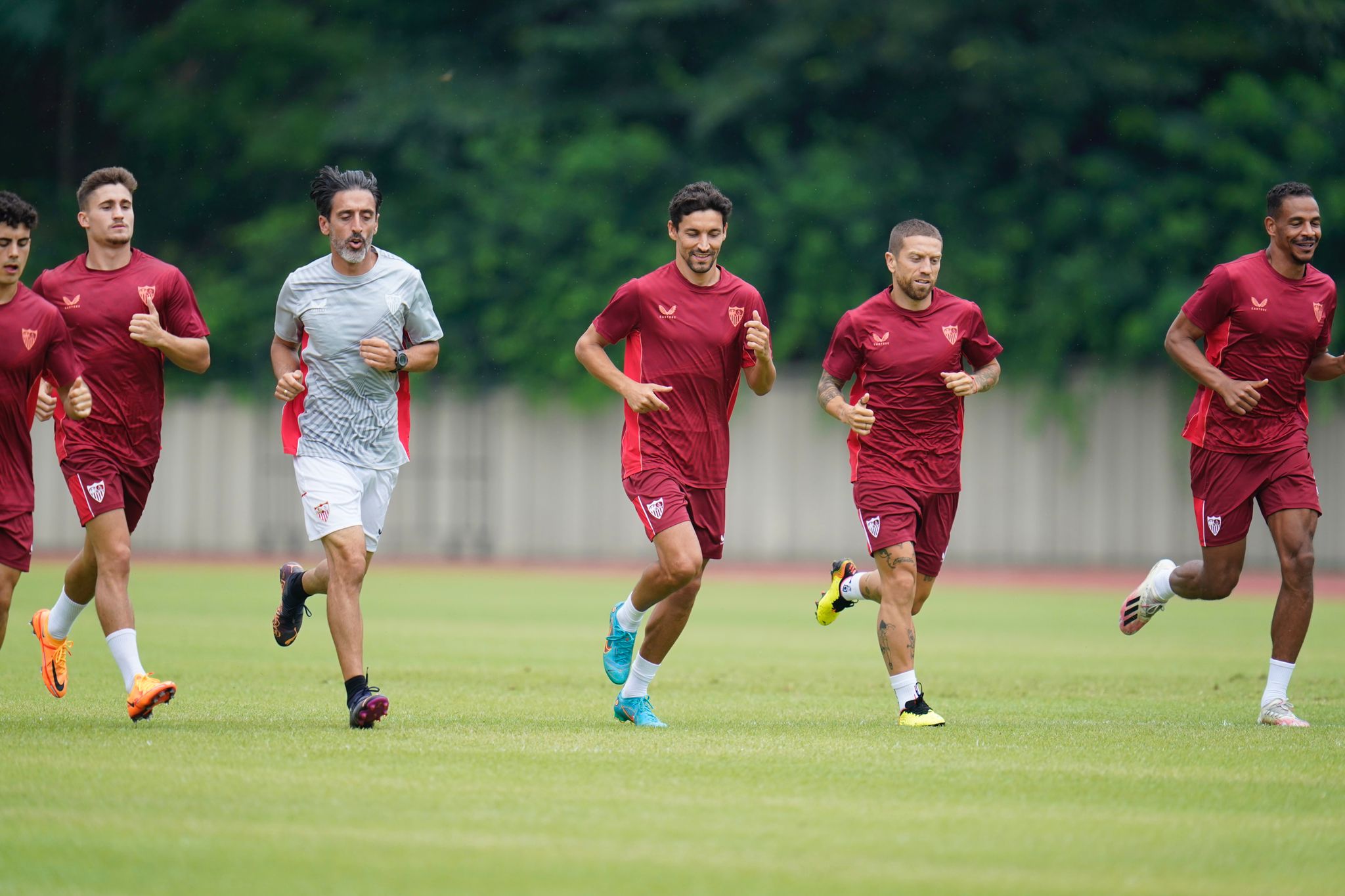 Entrenamiento Sevilla FC