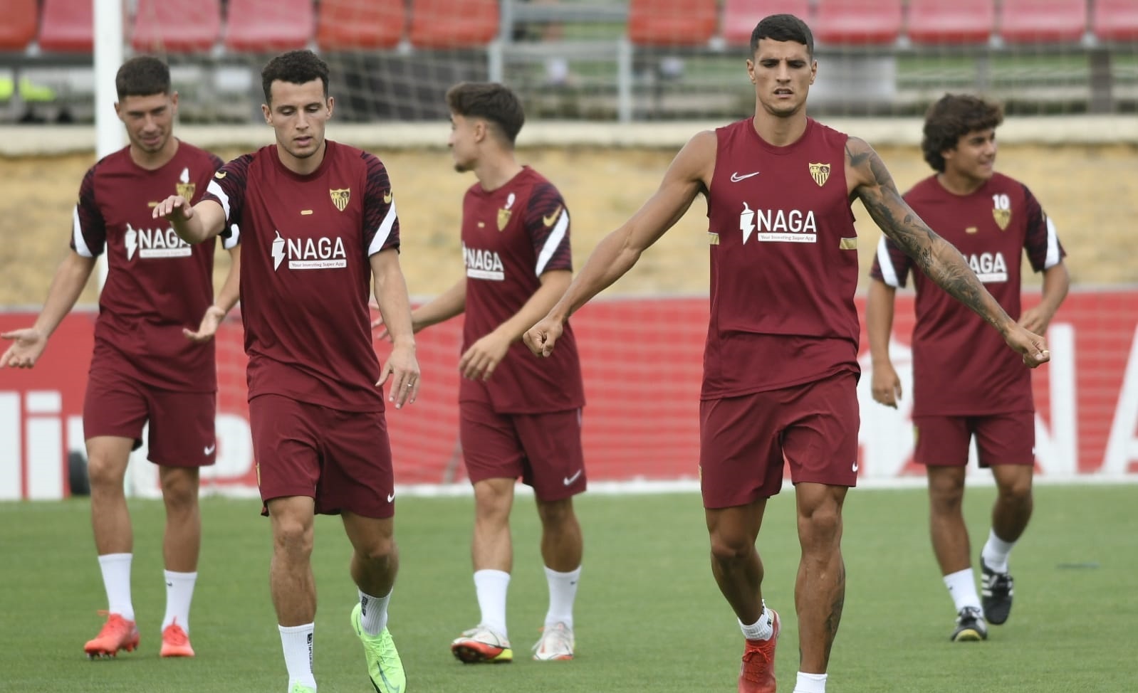 Entrenamiento Sevilla FC