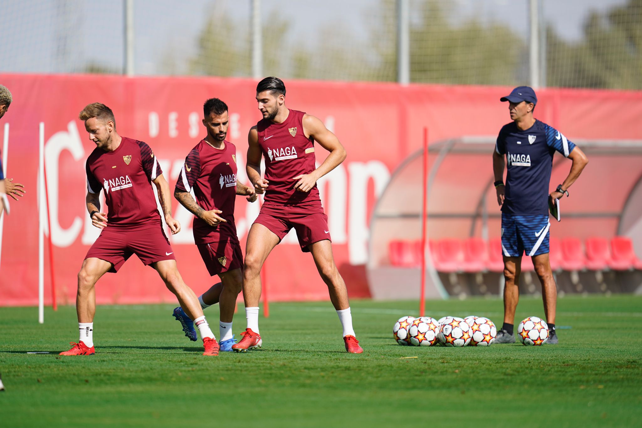 Entrenamiento Sevilla FC