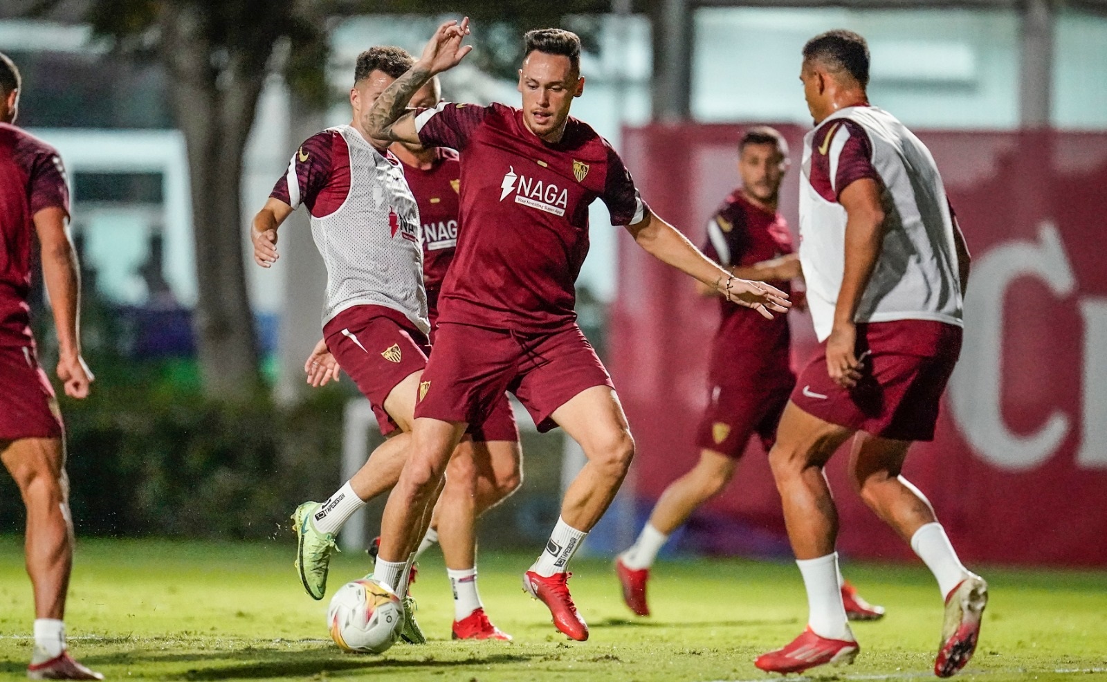 Entrenamiento Sevilla FC