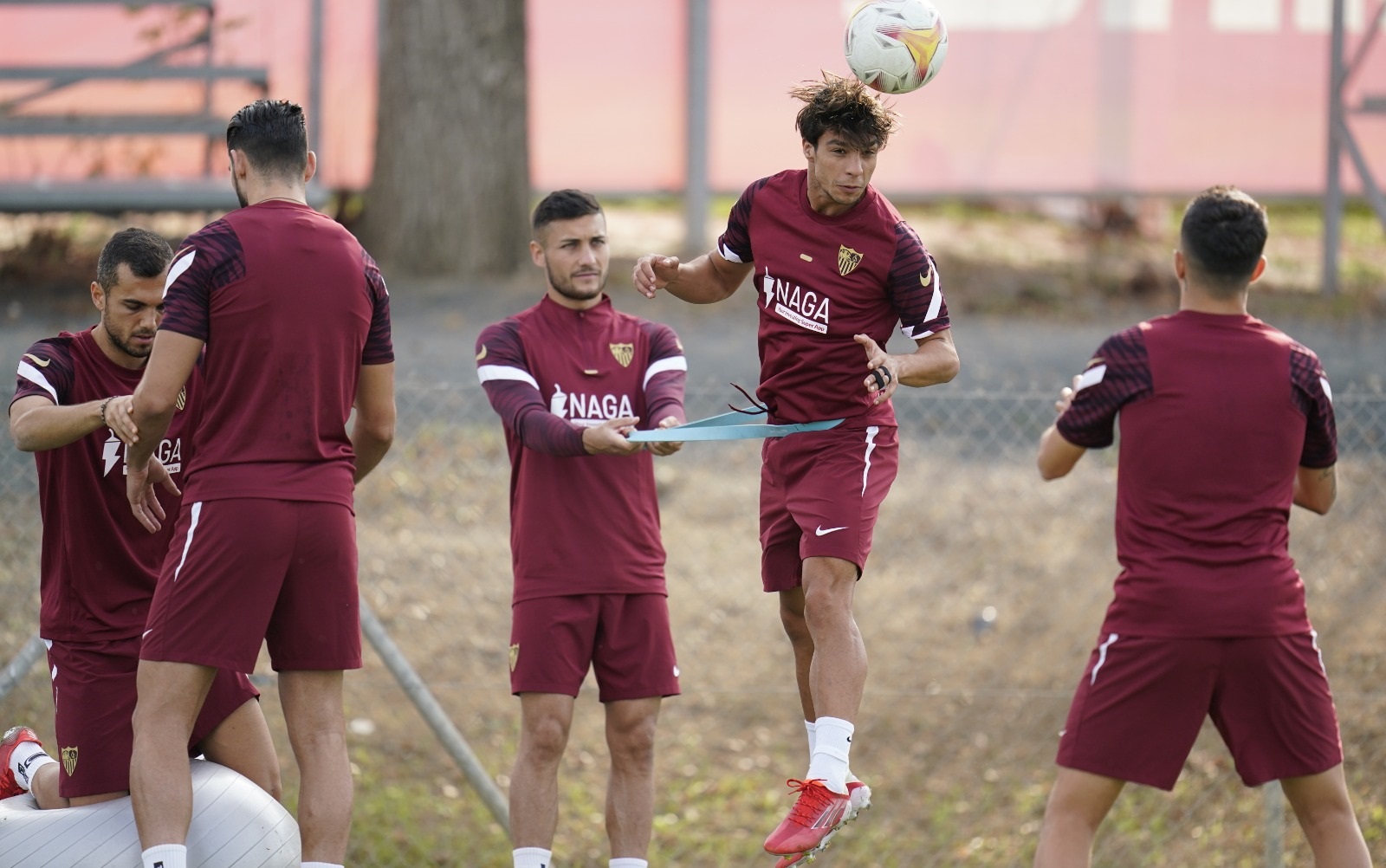 Entrenamiento Sevilla FC