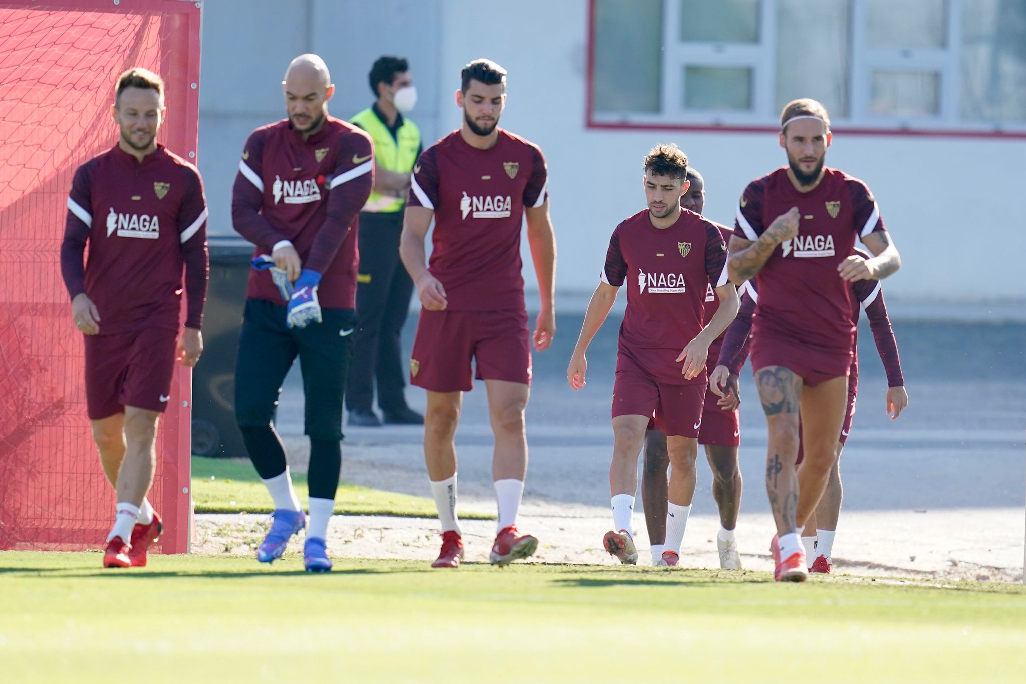 Entrenamiento Sevilla FC