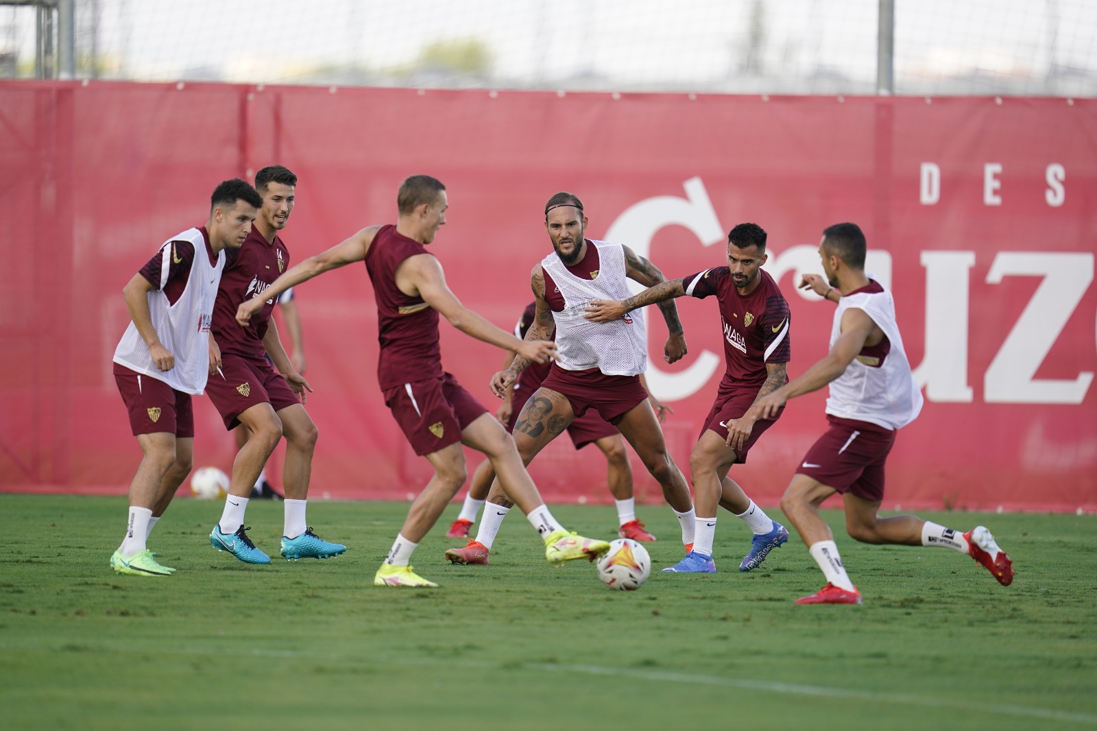 Entrenamiento Sevilla FC