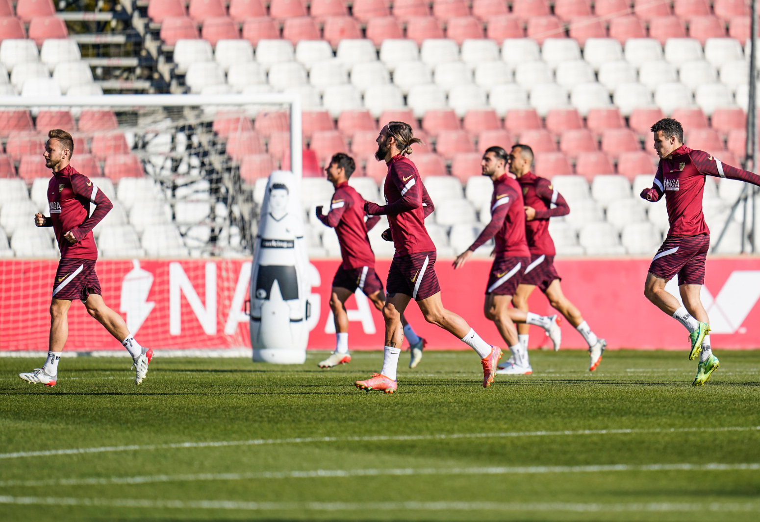 Entrenamiento Sevilla FC