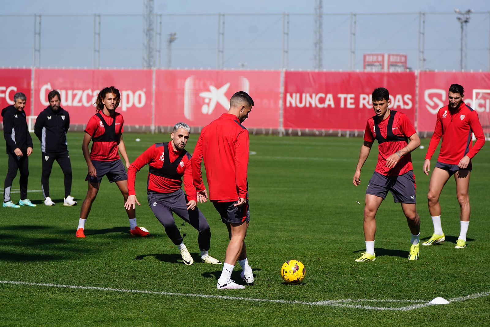 Entrenamiento Sevilla FC