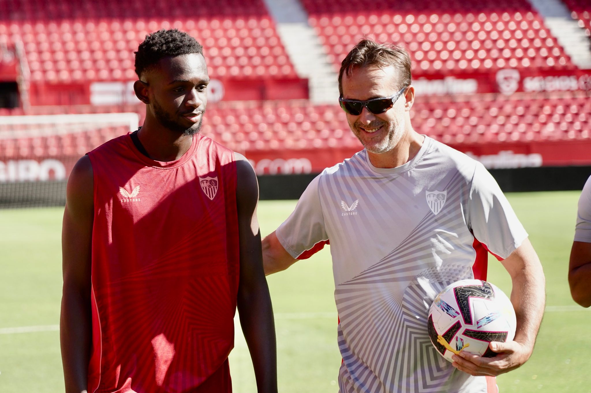 Entrenamiento Sevilla FC